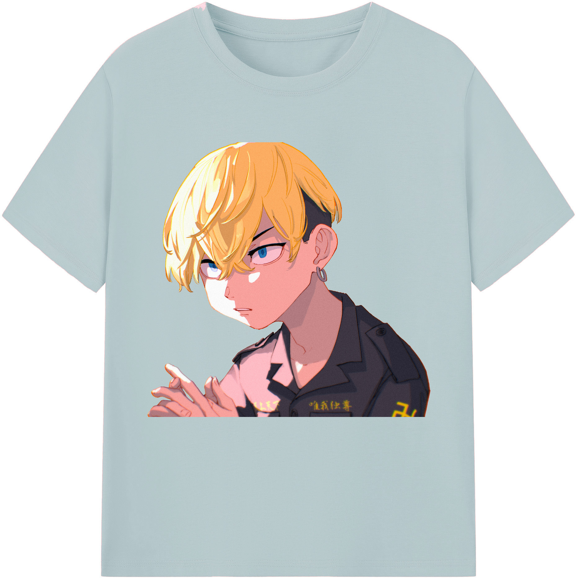 （画像用） 東京リベンジャーズ Tokyo Revengers 綿100％半袖Tシャツ（フロントプリント）